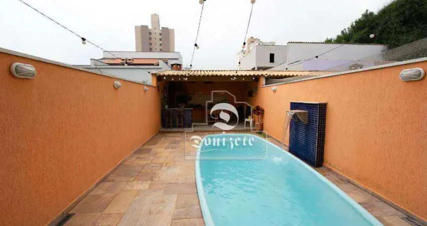 Sobrado com 3 dormitórios à venda, 233 m² por R$ 1.200.000,00 - Vila Floresta - Santo André/SP