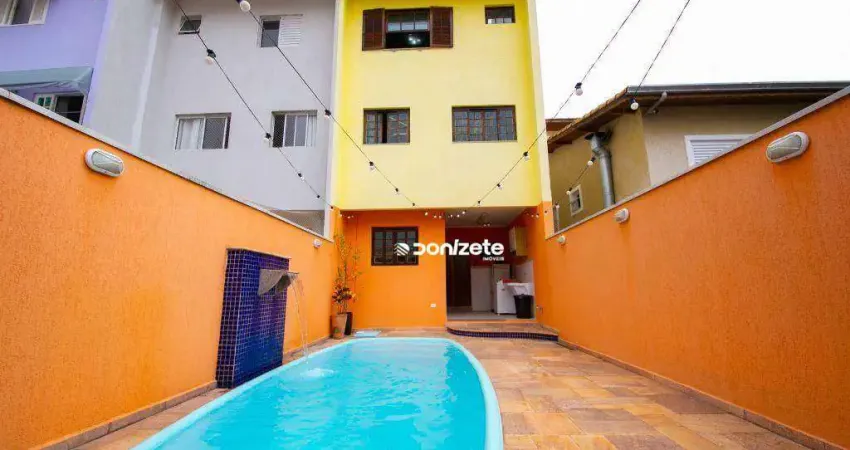 Sobrado com 3 dormitórios à venda, 233 m² por r$ 1.199.000,00 - vila floresta - santo andré/sp