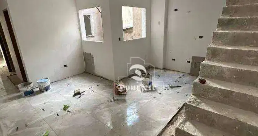 Cobertura com 2 dormitórios à venda, 112 m² por R$ 425.000,00 - Vila Humaitá - Santo André/SP