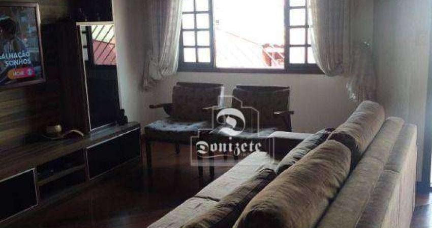 Sobrado com 3 dormitórios à venda, 252 m² por R$ 849.999,90 - Vila Camilópolis - Santo André/SP
