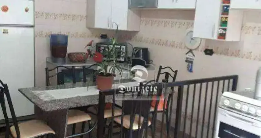 Sobrado com 3 dormitórios à venda, 140 m² por R$ 659.999,91 - Vila Tibiriçá - Santo André/SP