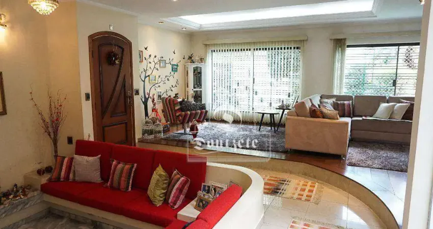 Sobrado com 4 dormitórios à venda, 379 m² por R$ 1.648.000,00 - Jardim - Santo André/SP