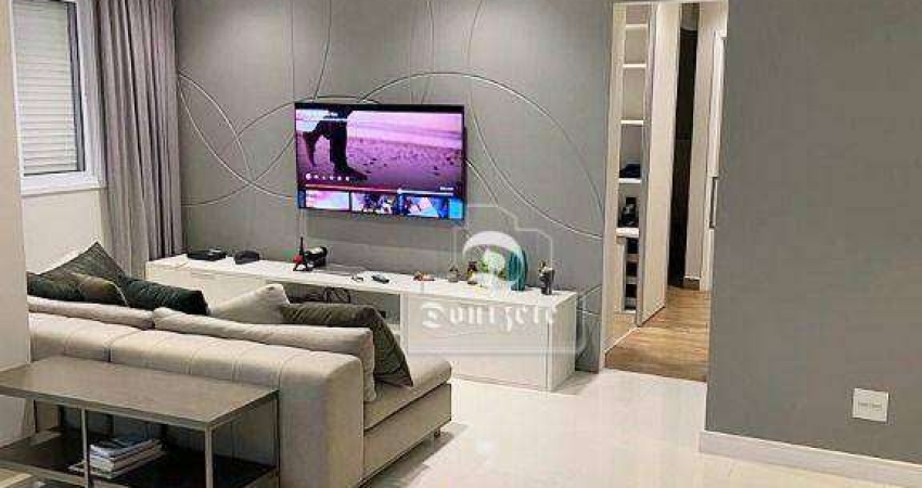 Apartamento com 1 dormitório à venda, 75 m² por R$ 989.999,99 - Jardim - Santo André/SP