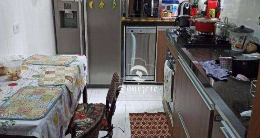 Cobertura com 3 dormitórios, 170 m² - venda por R$ 689.999,90 ou aluguel por R$ 5.029,17/mês - Jardim Stella - Santo André/SP