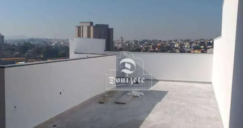 Cobertura com 2 dormitórios à venda, 100 m² por R$ 419.999,00 - Jardim das Maravilhas - Santo André/SP