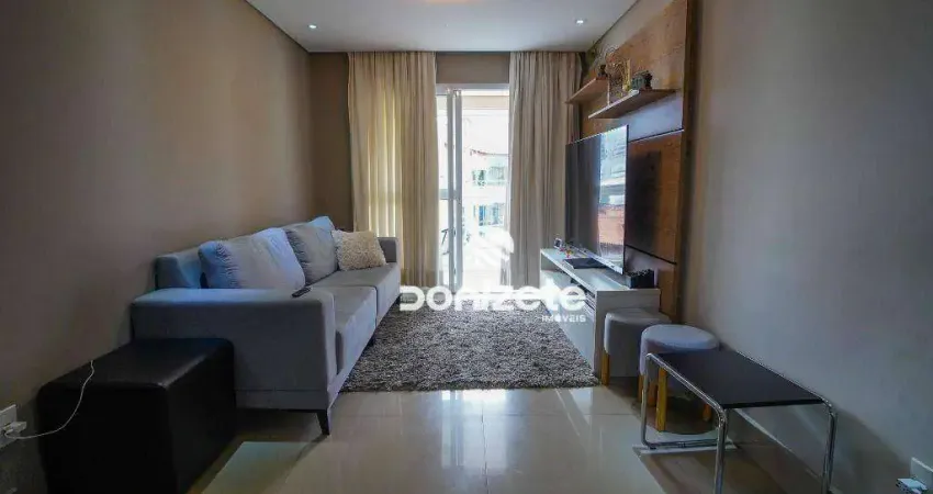 Apartamento com 3 dormitórios à venda, 106 m² por r$ 1.050.000,00 - jardim - santo andré/sp