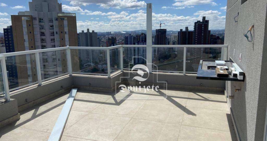 Cobertura com 2 dormitórios à venda, 126 m² por R$ 1.115.000,00 - Jardim - Santo André/SP