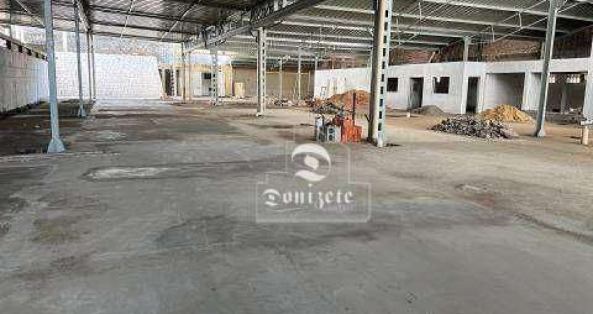 Galpão para alugar, 3300 m² por R$ 82.100,00/mês - Vila Pires - Santo André/SP