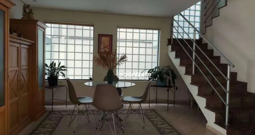 Sobrado com 4 dormitórios à venda, 274 m² por r$ 1.050.000,00 - vila marina - santo andré/sp