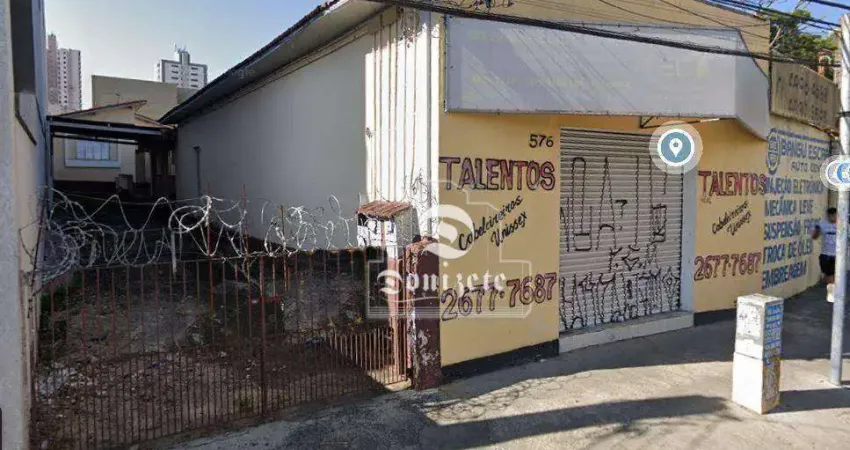 Terreno à venda, 400 m² por R$ 1.278.996,00 - Bangu - Santo André/SP