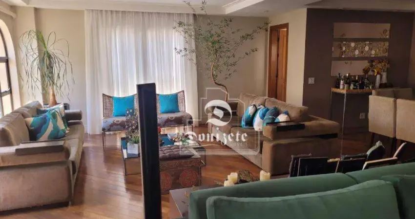 Apartamento Duplex com 3 dormitórios à venda, 212 m² por R$ 1.489.999,91 - Vila Gilda - Santo André/SP