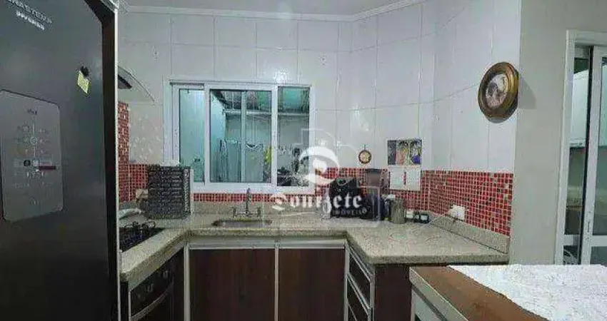 Sobrado com 3 dormitórios à venda, 116 m² por R$ 624.999,90 - Jardim Las Vegas - Santo André/SP