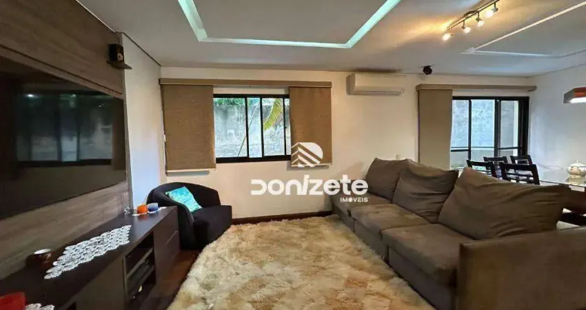 Apartamento com 3 dormitórios à venda, 136 m² por r$ 750.000,00 - campestre - santo andré/sp