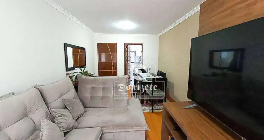 Apartamento com 3 dormitórios à venda, 78 m² por R$ 630.000,00 - Vila Léa - Santo André/SP