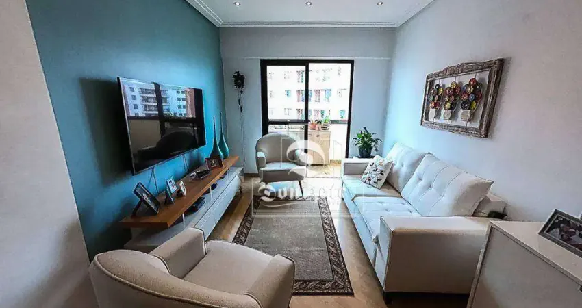 Apartamento com 2 dormitórios à venda, 73 m² por r$ 650.000,00 - jardim bela vista - santo andré/sp