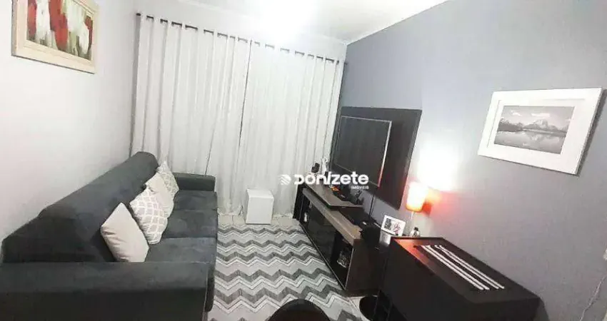Apartamento com 2 dormitórios à venda, 69 m² por r$ 420.000,00 - campestre - santo andré/sp