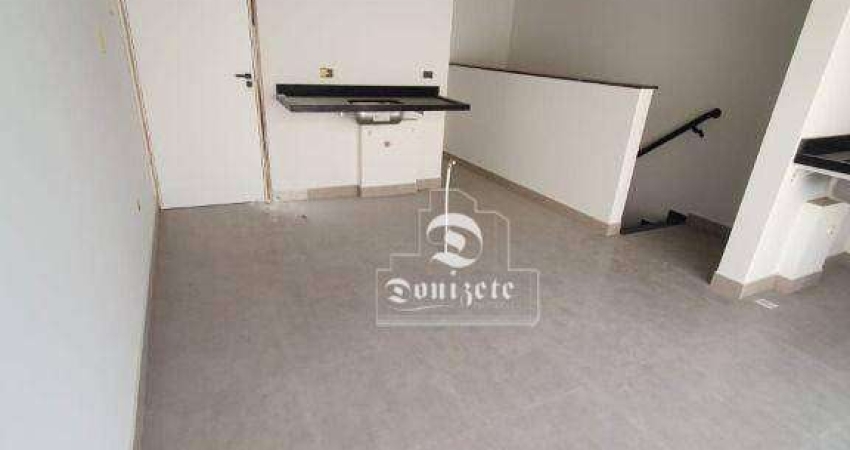 Cobertura com 2 dormitórios à venda, 100 m² por R$ 635.000,00 - Campestre - Santo André/SP