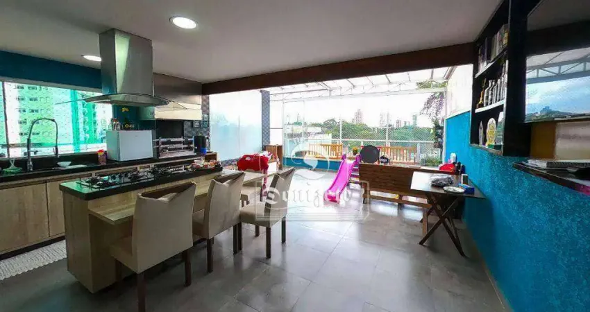Cobertura com 2 dormitórios à venda, 134 m² por R$ 530.000,00 - Vila Príncipe de Gales - Santo André/SP