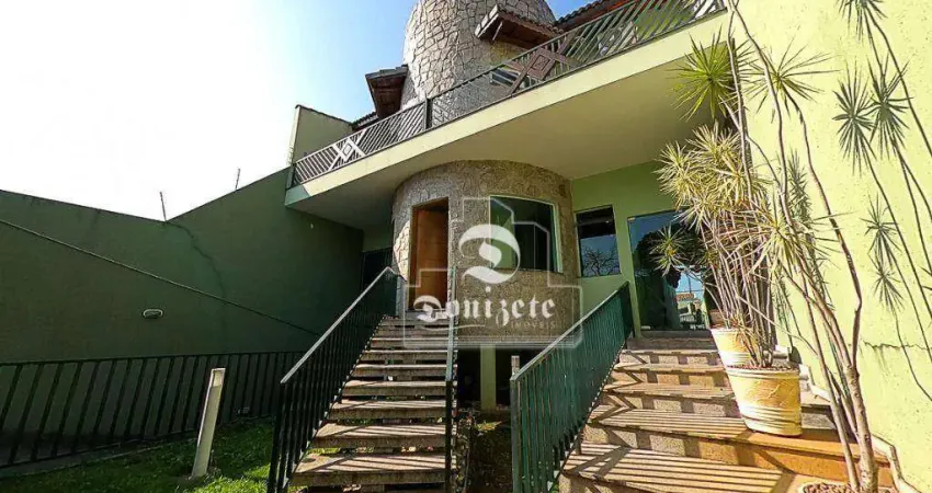 Sobrado, 550 m² - venda por R$ 2.450.000,00 ou aluguel por R$ 15.505,09/mês - Santa Maria - Santo André/SP