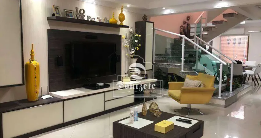 Sobrado à venda, 298 m² por R$ 1.779.000,00 - Vila Assunção - Santo André/SP
