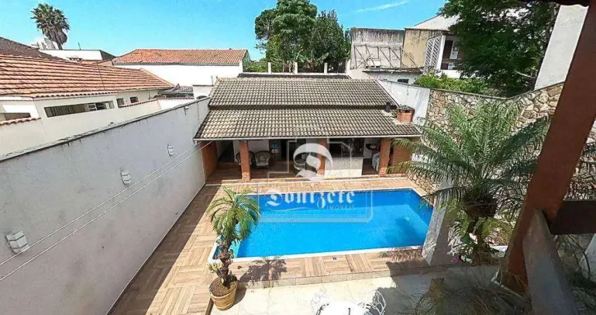 Sobrado, 500 m² - venda por R$ 2.890.000,00 ou aluguel por R$ 22.930,08/mês - Campestre - Santo André/SP