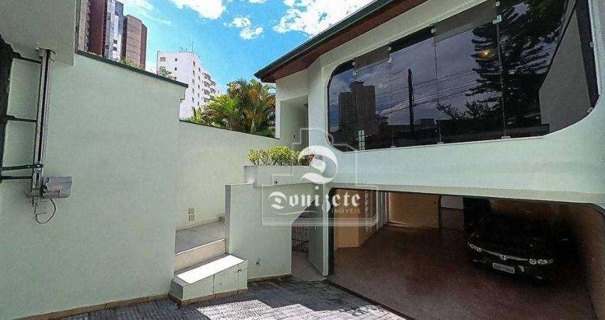 Sobrado com 3 dormitórios, 360 m² - venda por R$ 1.699.000,00 ou aluguel por R$ 7.920,00/mês - Centro - Santo André/SP