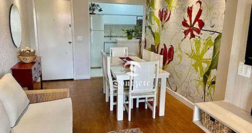 Apartamento com 3 dormitórios à venda, 78 m² por R$ 630.000,00 - Jardim - Santo André/SP