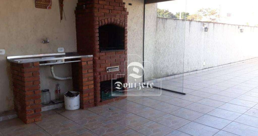 Casa com 3 dormitórios para alugar, 189 m² por r$ 3.700,00/mês - vila floresta - santo andré/sp