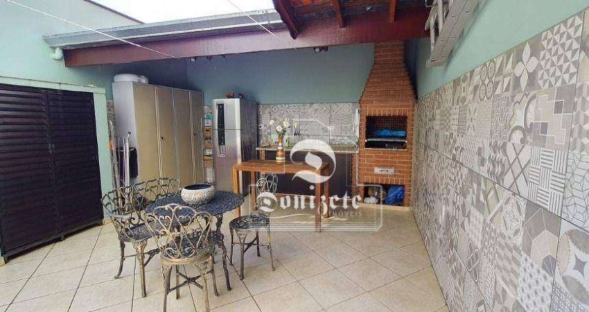 Sobrado com 3 dormitórios à venda, 224 m² por R$ 805.000,00 - Vila Guarani - Santo André/SP