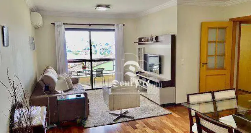 Apartamento com 3 dormitórios à venda, 114 m² por R$ 686.000,00 - Campestre - Santo André/SP