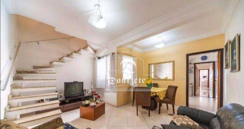 Cobertura à venda, 185 m² por R$ 799.999,01 - Campestre - Santo André/SP