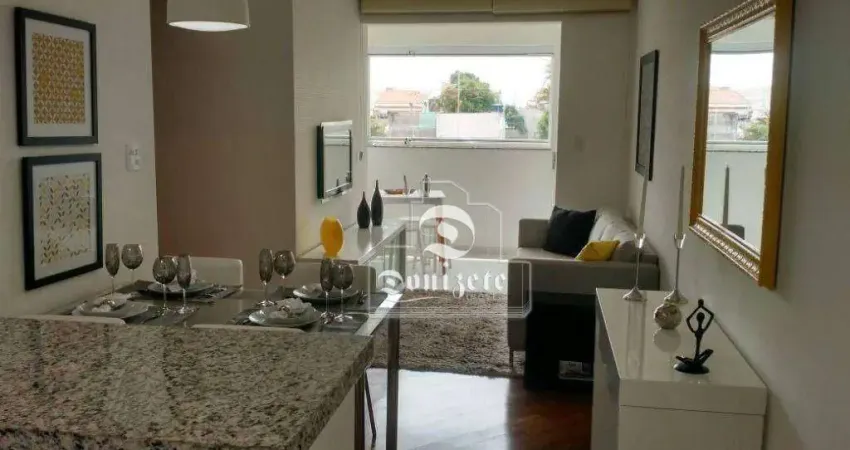 Apartamento com 2 dormitórios à venda, 60 m² por R$ 619.000,00 - Campestre - Santo André/SP