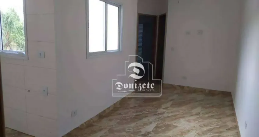 Cobertura com 2 dormitórios à venda, 90 m² por R$ 399.999,92 - Vila Gilda - Santo André/SP