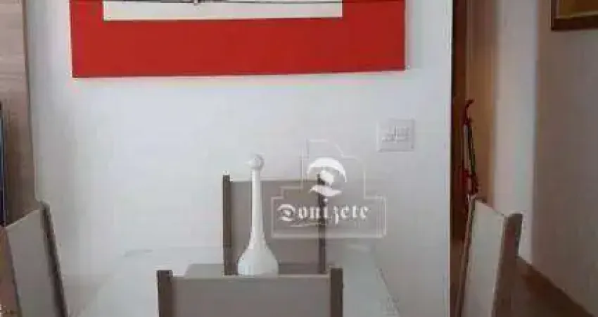 Apartamento com 2 dormitórios à venda, 52 m² por r$ 370.000,00 - utinga - santo andré/sp