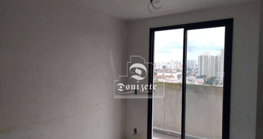 Apartamento com 2 dormitórios à venda, 39 m² por R$ 274.900,00 - Vila Valparaíso - Santo André/SP