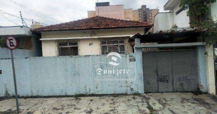 Terreno à venda, 260 m² por R$ 1.350.000,00 - Jardim Bela Vista - Santo André/SP