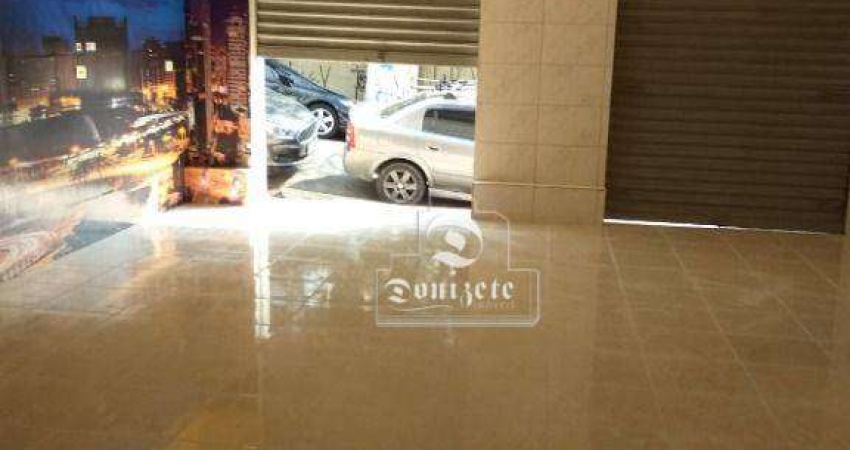 Salão para alugar, 80 m² por R$ 2.970,07/mês - Campestre - Santo André/SP