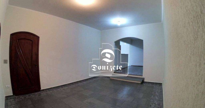 Casa com 1 dormitório para alugar, 70 m² por r$ 2.310,00/mês - vila alzira - santo andré/sp