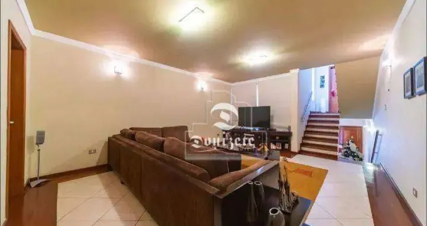 Sobrado com 5 dormitórios à venda, 312 m² por R$ 1.380.000,01 - Vila Alzira - Santo André/SP