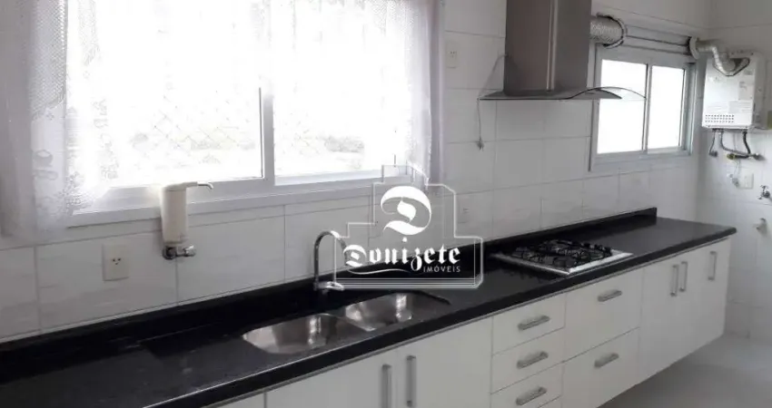Apartamento com 2 dormitórios para alugar, 72 m² por R$ 5.055,00/mês - Vila Bastos - Santo André/SP
