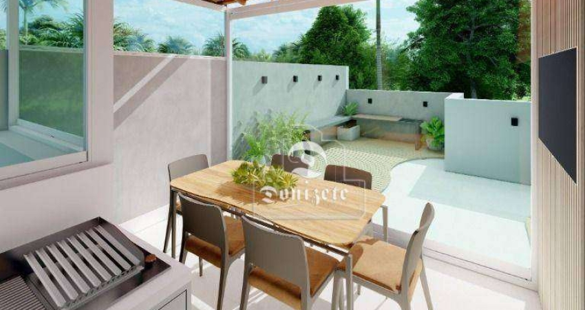 Cobertura com 2 quartos à venda, 95 m² por R$ 439.000 - Jardim Bela Vista - Santo André/SP
