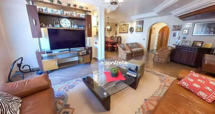 Apartamento com 4 dormitórios à venda, 230 m² por r$ 1.190.000,00 - vila assunção - santo andré/sp