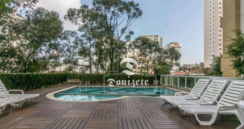 Apartamento com 2 dormitórios para alugar, 130 m² por R$ 6.560,00/mês - Jardim Bela Vista - Santo André/SP