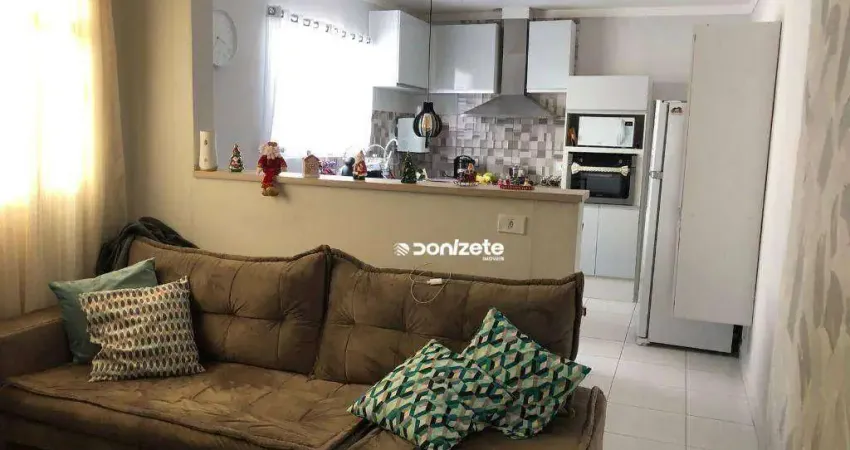 Casa com 2 dormitórios à venda, 180 m² por r$ 829.999,90 - jardim santo antônio - santo andré/sp