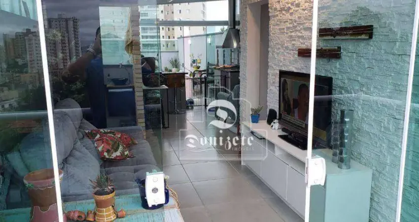 Cobertura à venda, 160 m² por R$ 669.998,00 - Vila Valparaíso - Santo André/SP