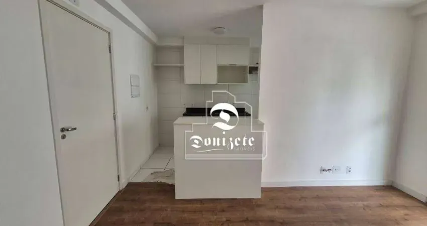Apartamento com 2 dormitórios para alugar, 54 m² por R$ 2.800,00/mês - Vila Assunção - Santo André/SP