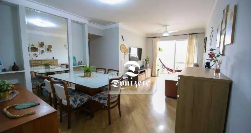Apartamento com 3 dormitórios à venda, 90 m² por R$ 780.000,00 - Vila Assunção - Santo André/SP