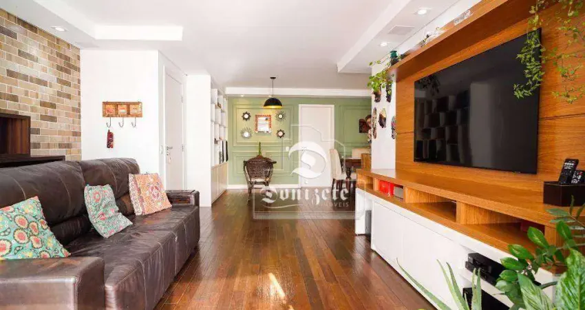 Apartamento com 4 dormitórios à venda, 130 m² por R$ 1.220.000,00 - Campestre - Santo André/SP