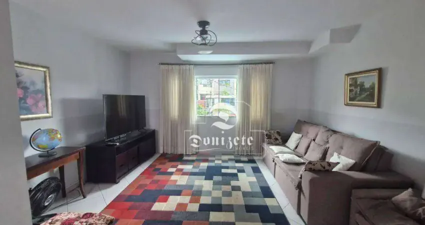 Sobrado com 3 dormitórios à venda, 196 m² por R$ 1.050.000,00 - Jardim - Santo André/SP
