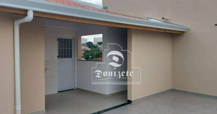 Cobertura com 2 dormitórios à venda, 88 m² por R$ 464.999,90 - Jardim Ocara - Santo André/SP